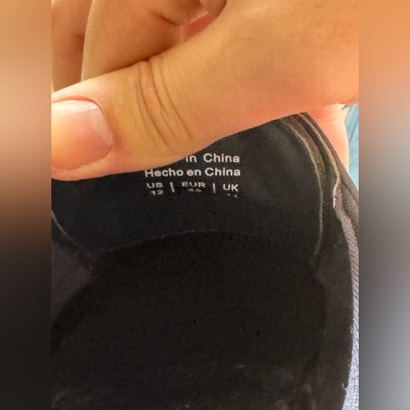 Aldo Synthetic Blue Textured Oxford Casual Shoes Size US 12 - Picture 7 of 7